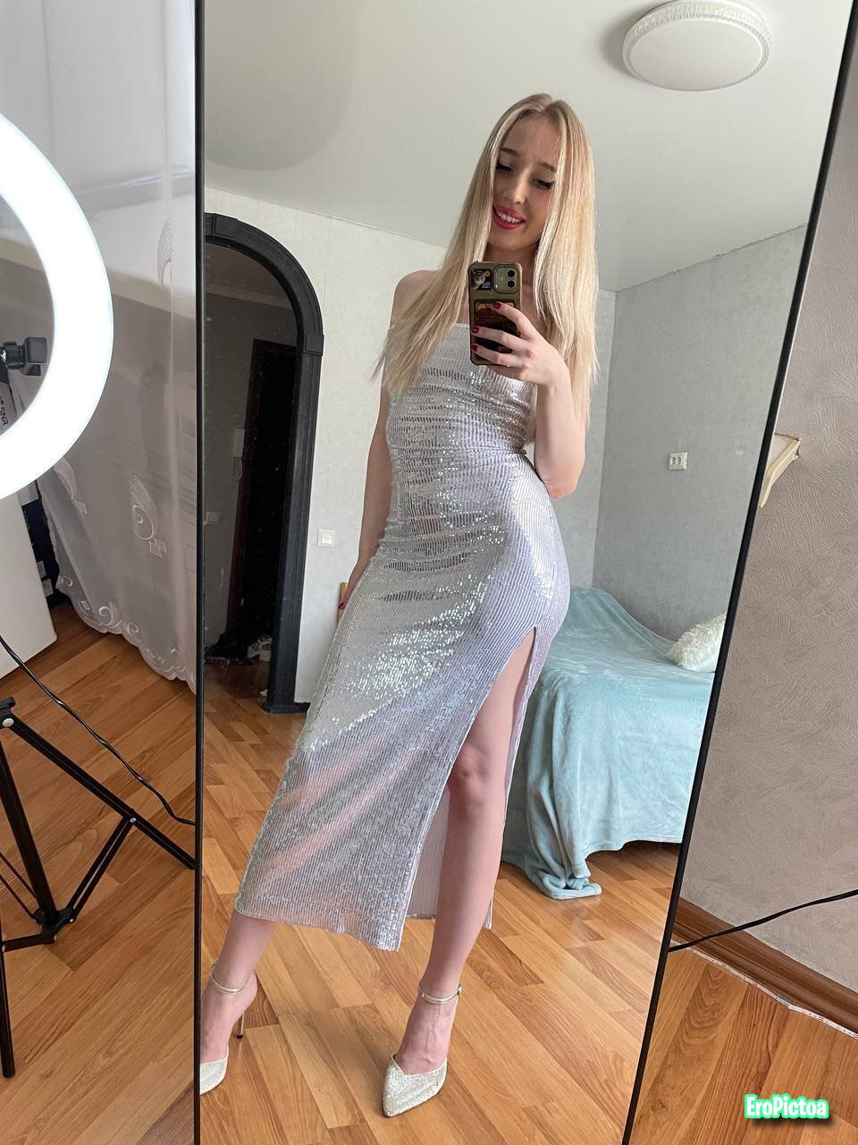 Shiny dress photo featuring Naked - Part 4