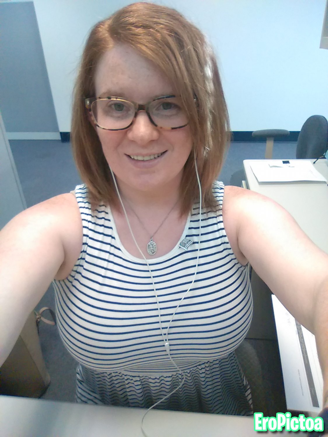 Ginger milf photo featuring Church lady - Part 1