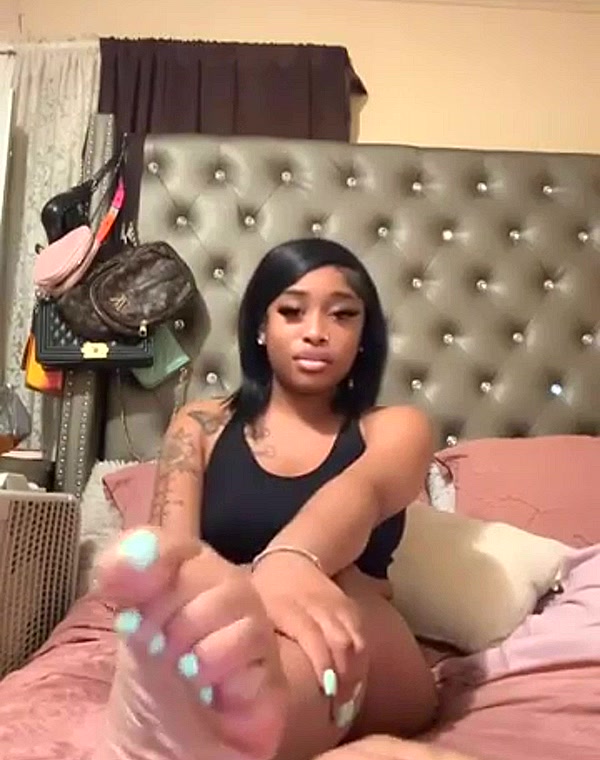 Thumbnail for Ebony feet joi