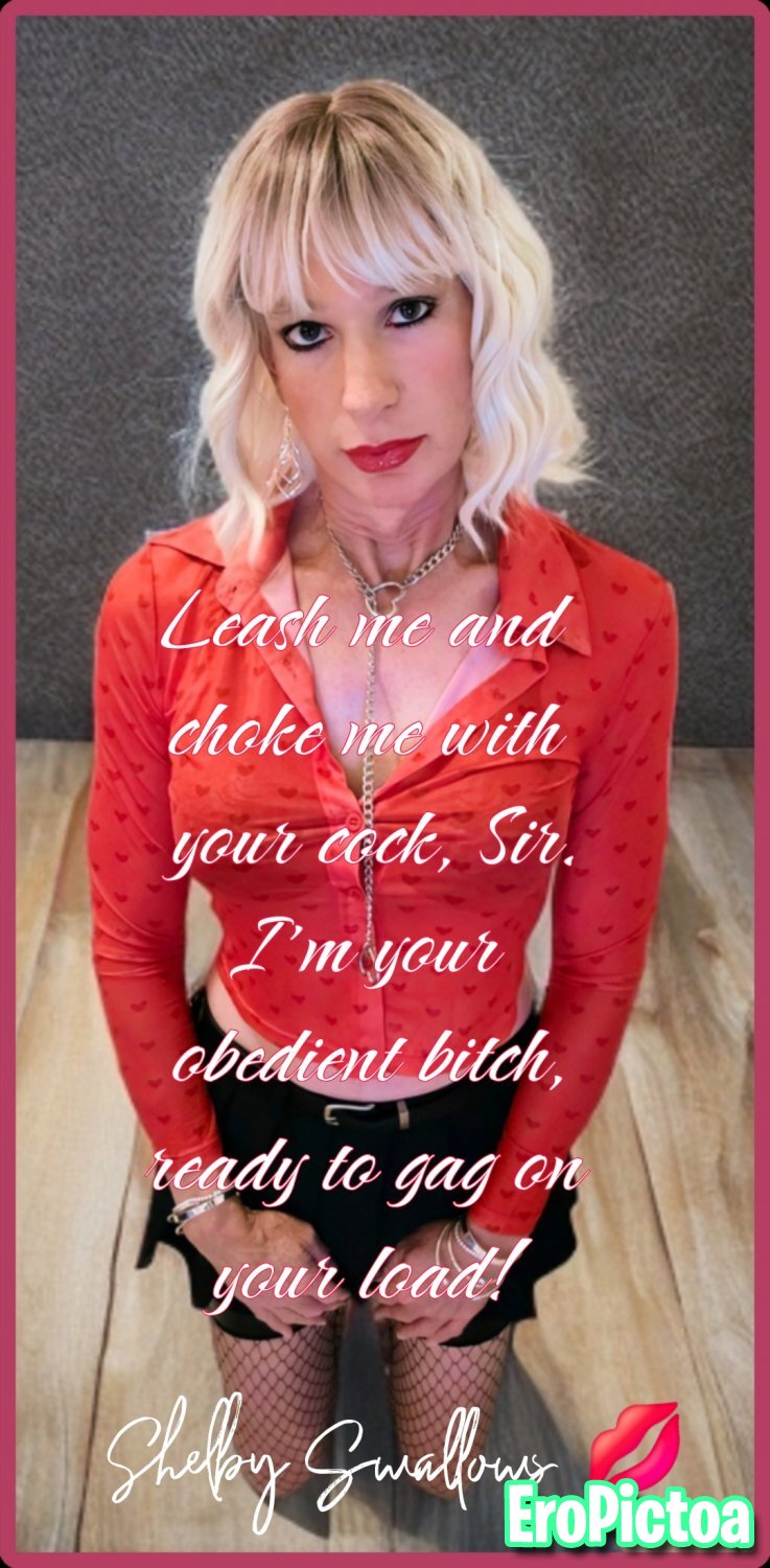 Shelby Swallows Sissy Captioned photo featuring Sissy
