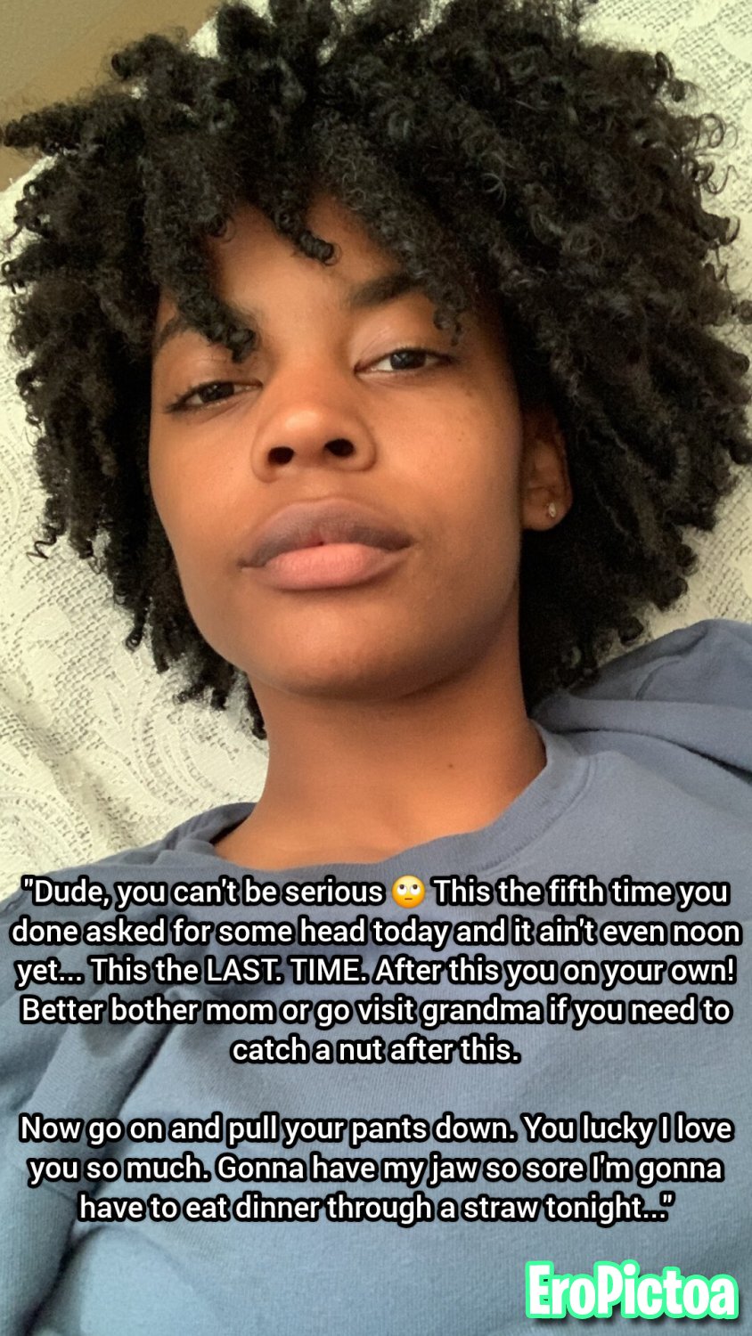 Black / Ebony Incest Captions photo featuring Captions - Part 2