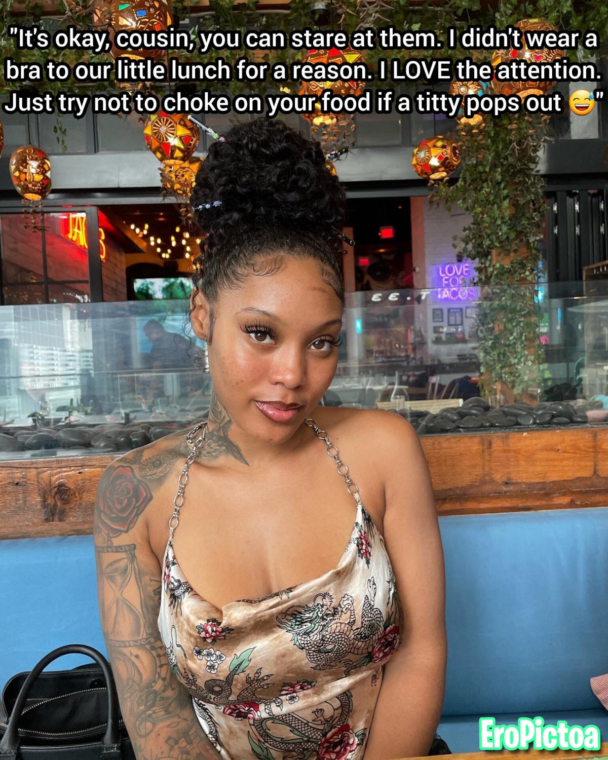 Black / Ebony Incest Captions photo featuring Creampie - Part 7