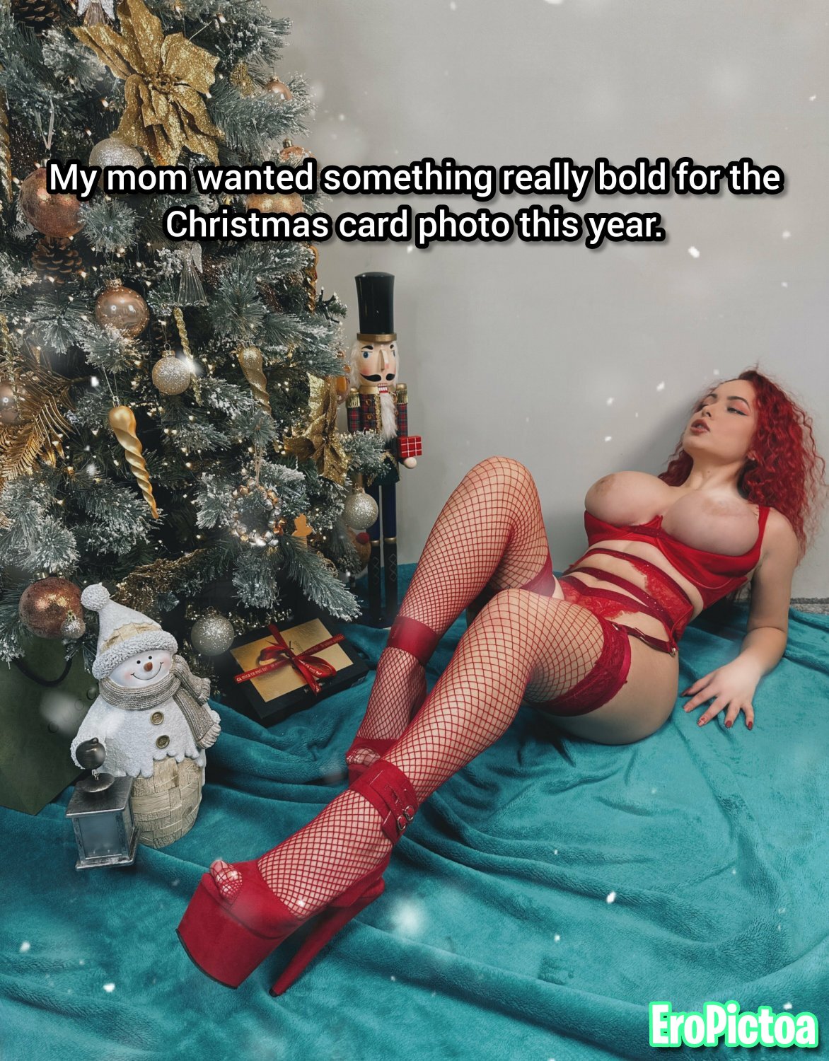 Christmas Incest Captions photo featuring Incest - Part 9