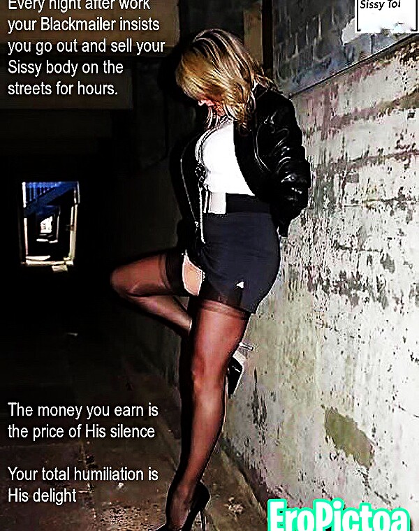 Thumbnail for Sissy prostitute hooker caption