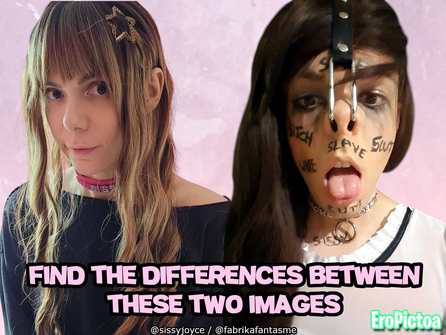 My sissy captions for Sissy Joyce photo featuring exposure