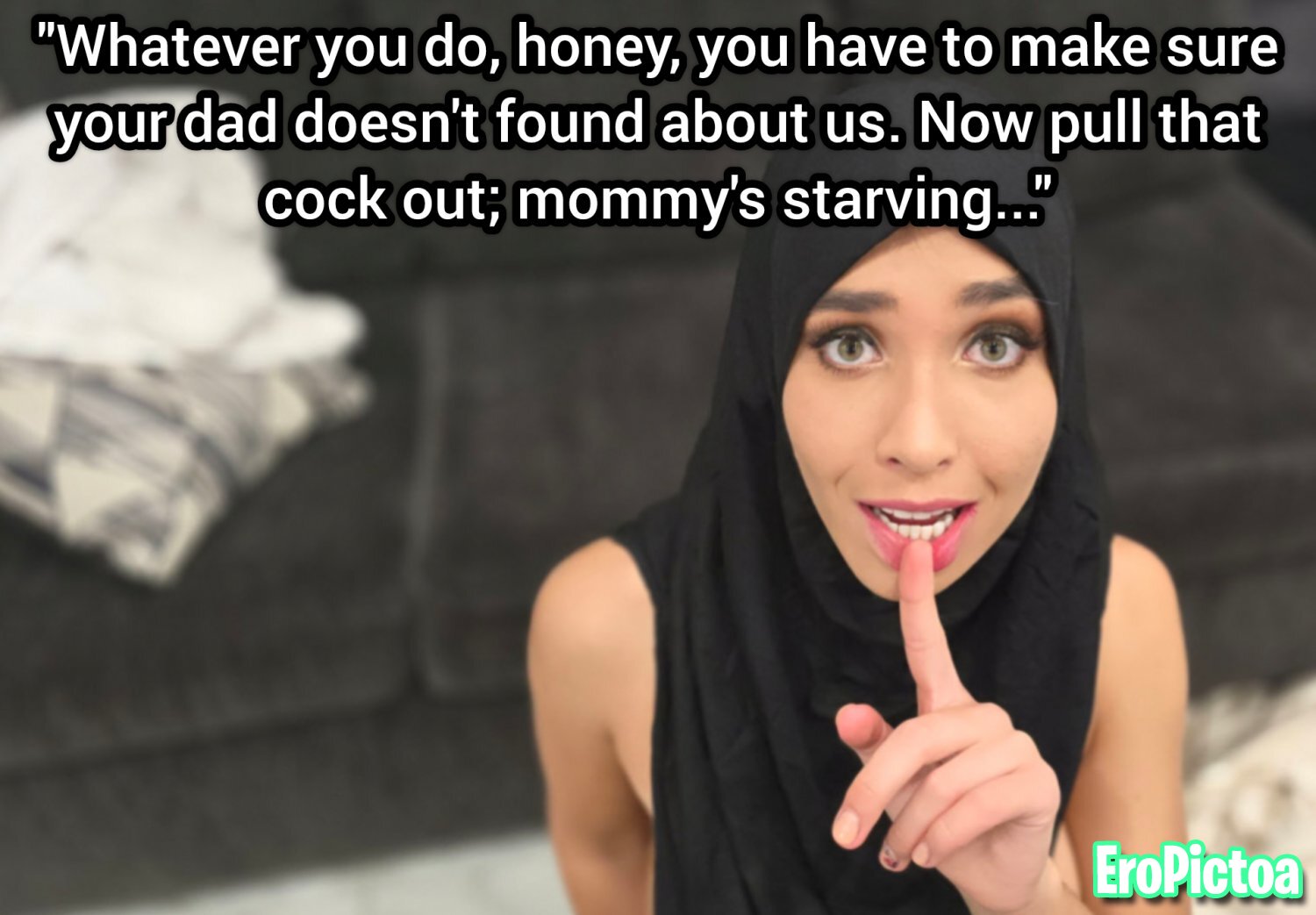 Incest Captions photo featuring Lactation