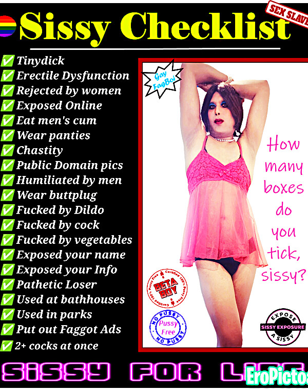 Thumbnail for Sissy Captions: Caught & Exposed Collections (full consent given by this sissy to post/expose her)