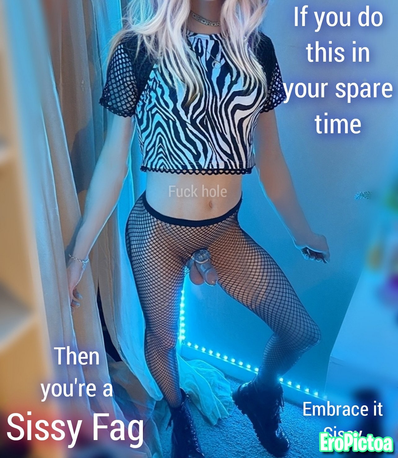 Sissy captions #11 photo featuring Sissy