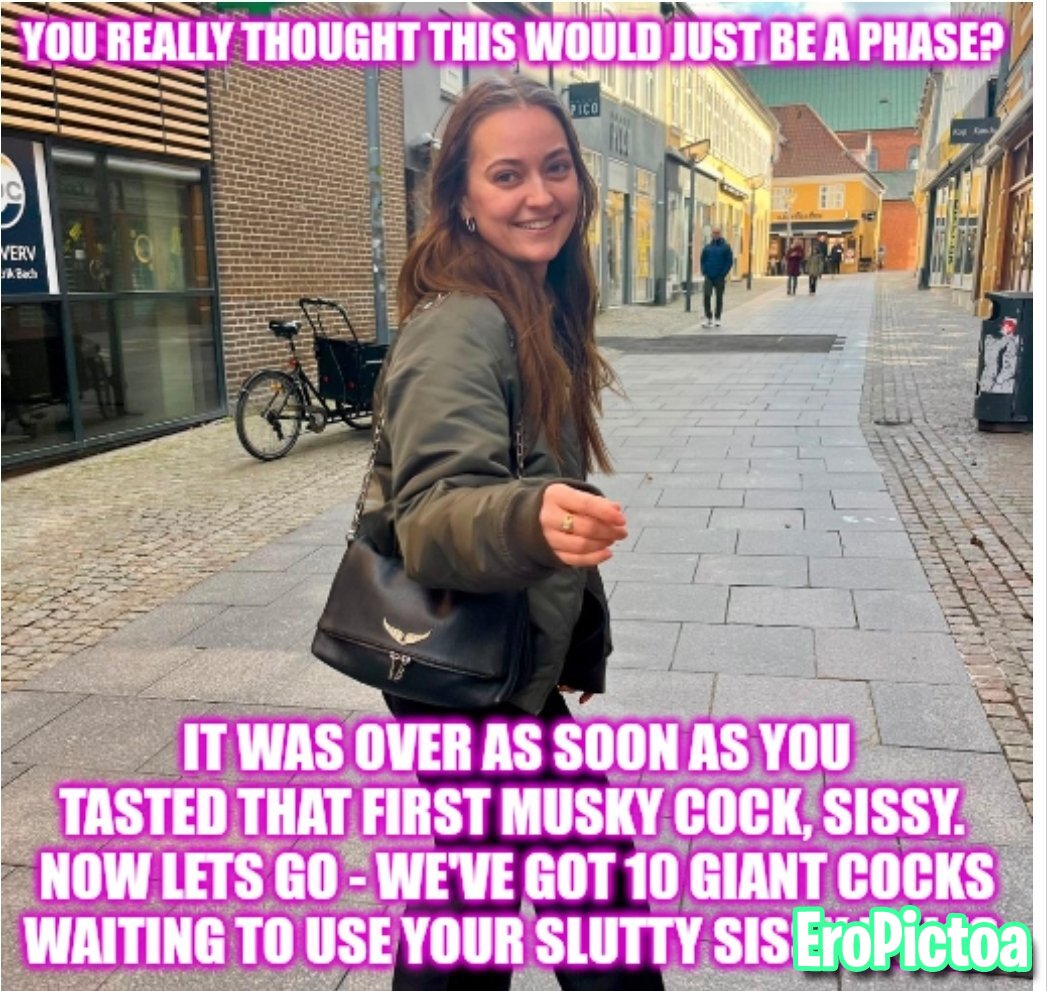 Sissy captions photo featuring Faggot captions - Part 4