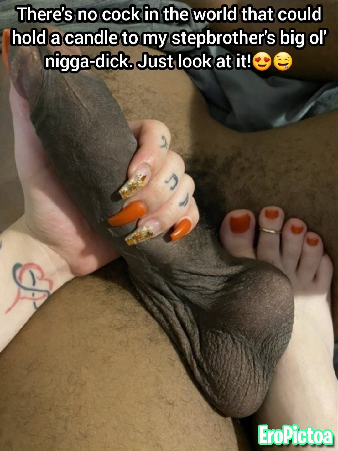 Raceplay Incest Captions photo featuring Nigga - Part 3