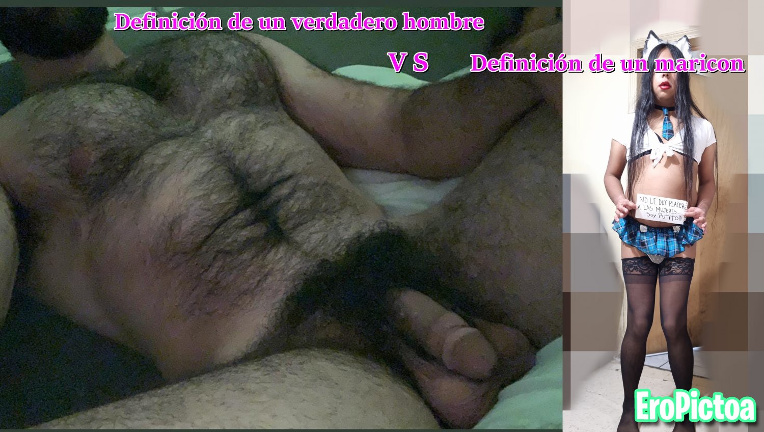Sissy Caption Español photo featuring Femboy