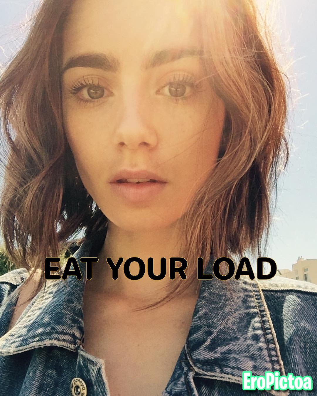 Lily Collins - CEI Captions photo featuring Lily Collins