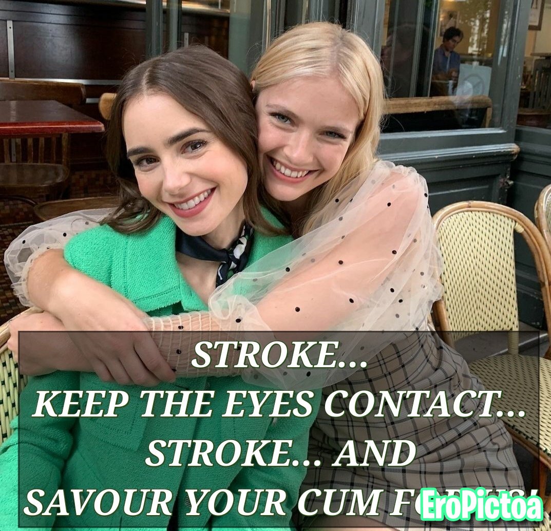 Lily Collins - CEI Captions photo featuring Femdom