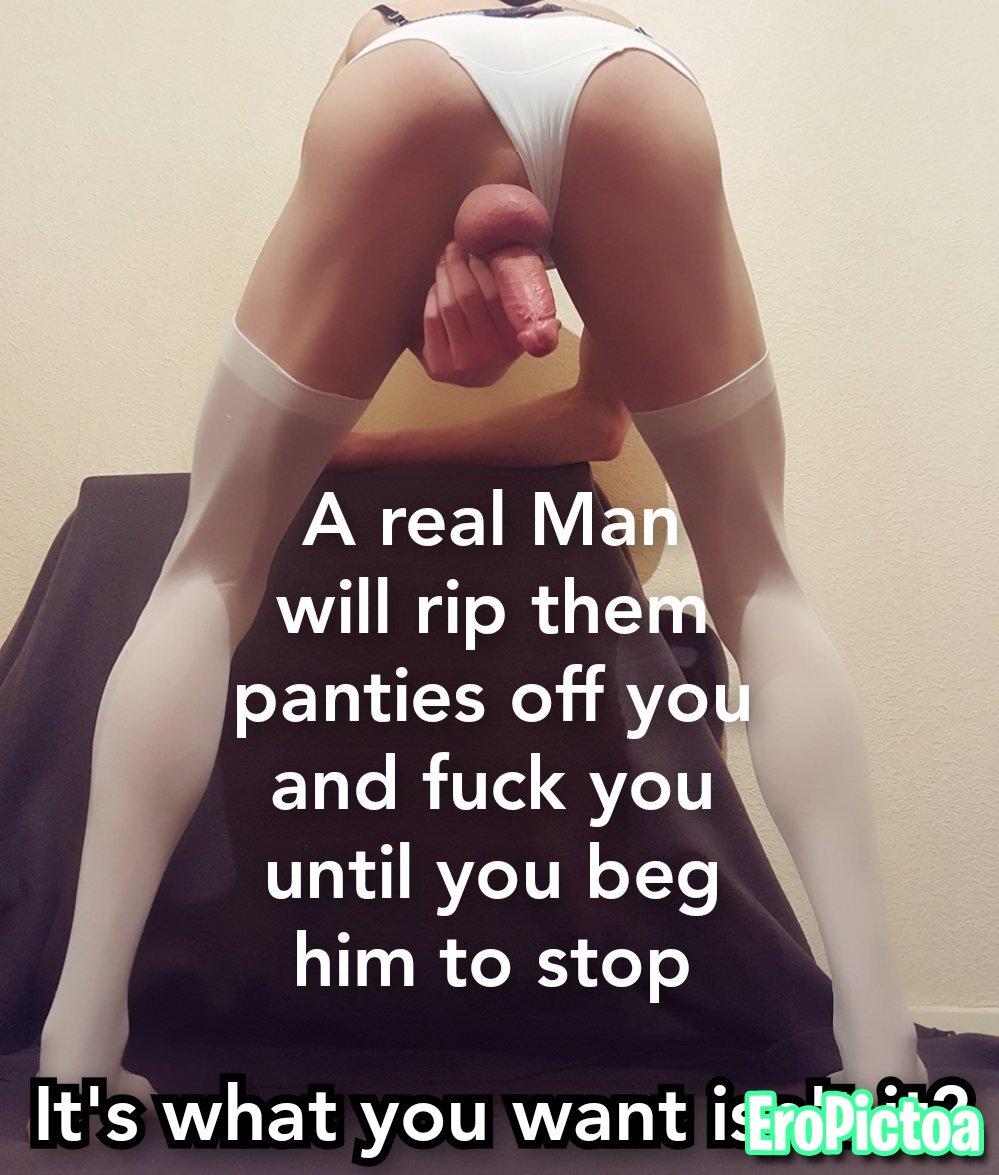 Sissy captions #4 photo featuring Trans