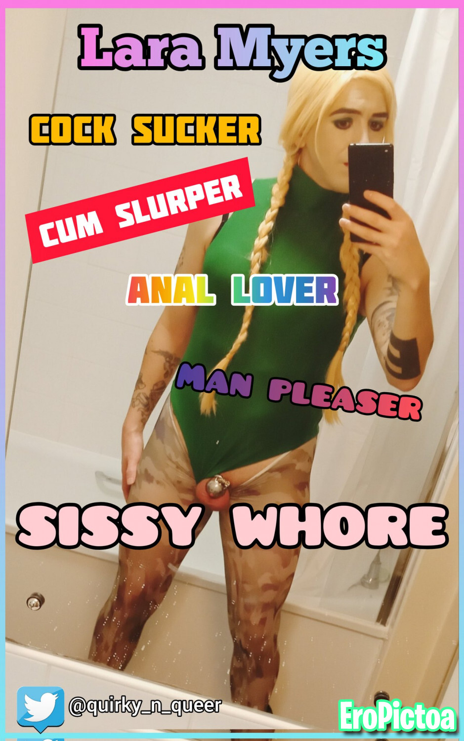 Sissy captioned photo featuring sissy