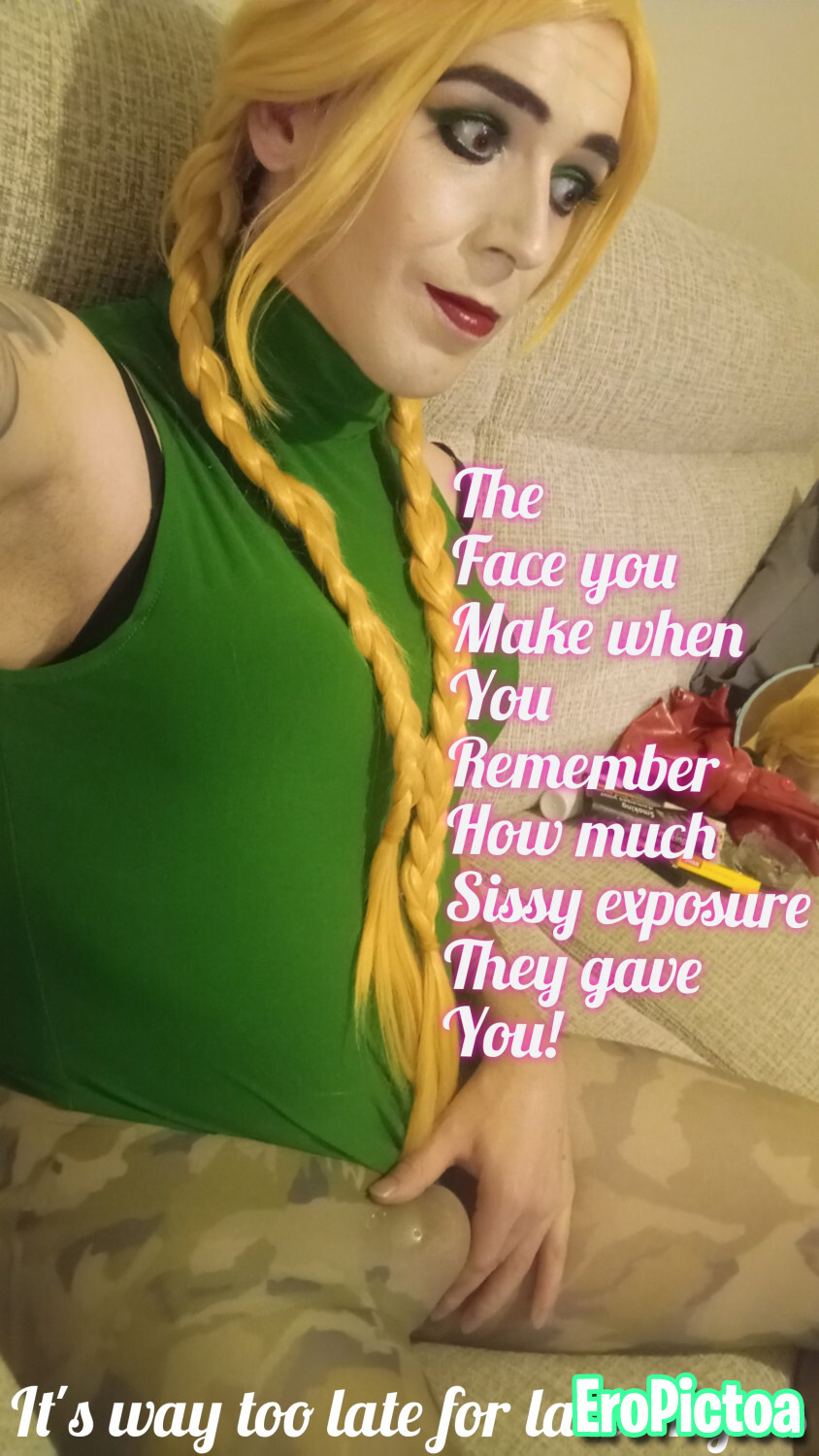 Sissy captioned photo featuring sissies