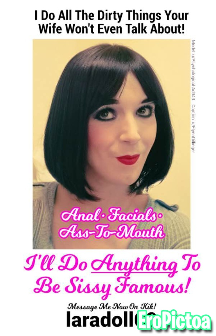 Sissy captioned photo featuring sissies