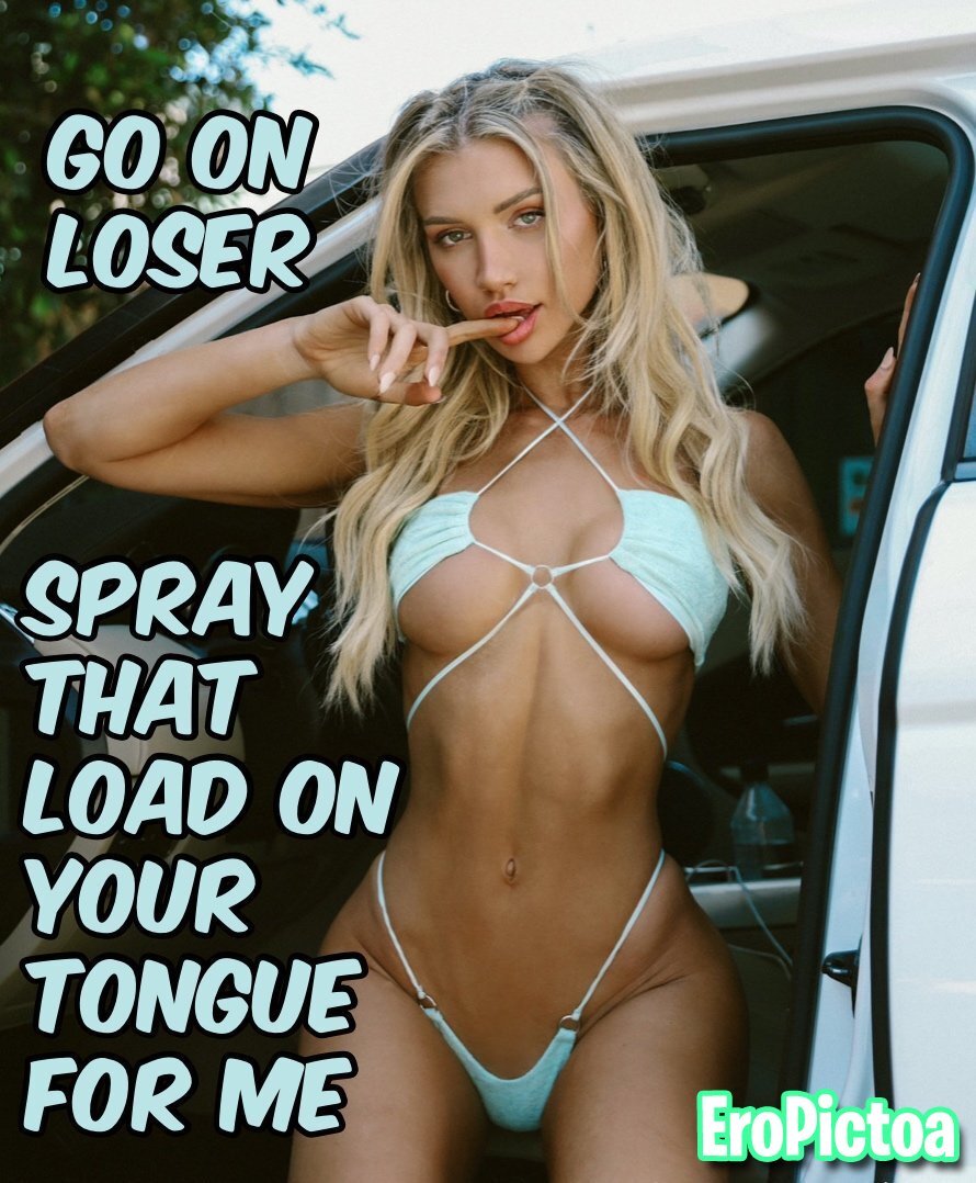 CEI Captions 3 photo featuring cum eating instruction - Part 2