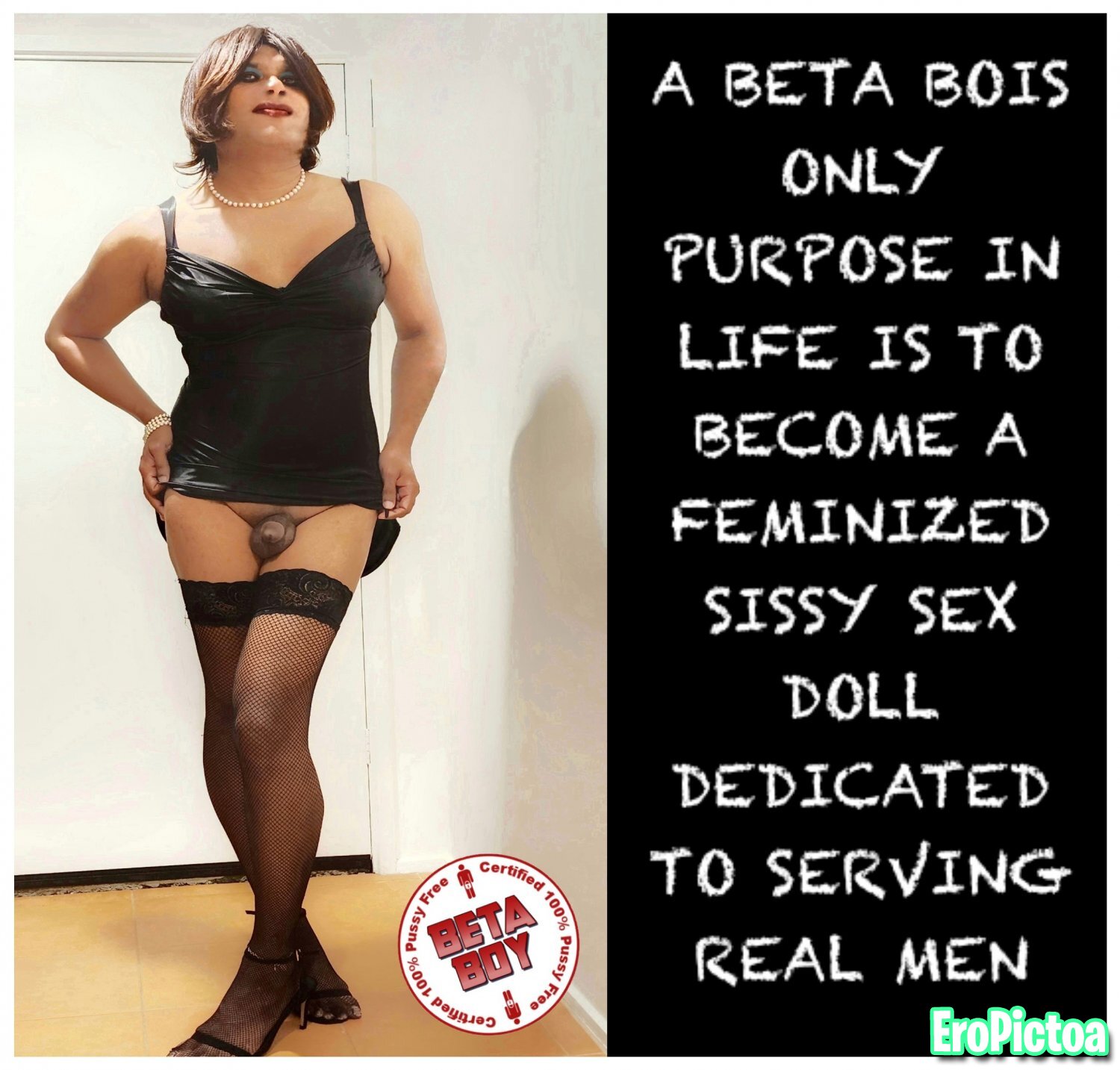 Sissy Slut Captions photo featuring betamale - Part 29