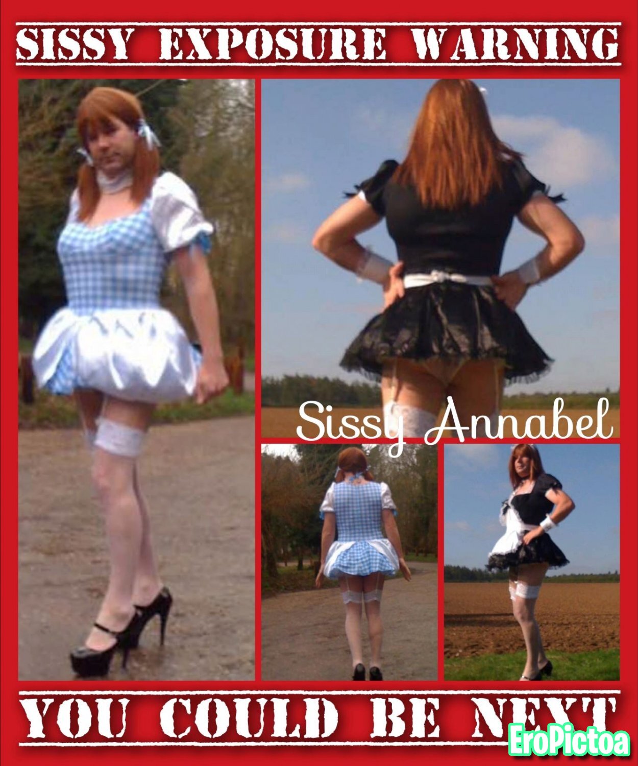 SISSY EXPOSURE WARNING -Captions- photo featuring CD - Part 2