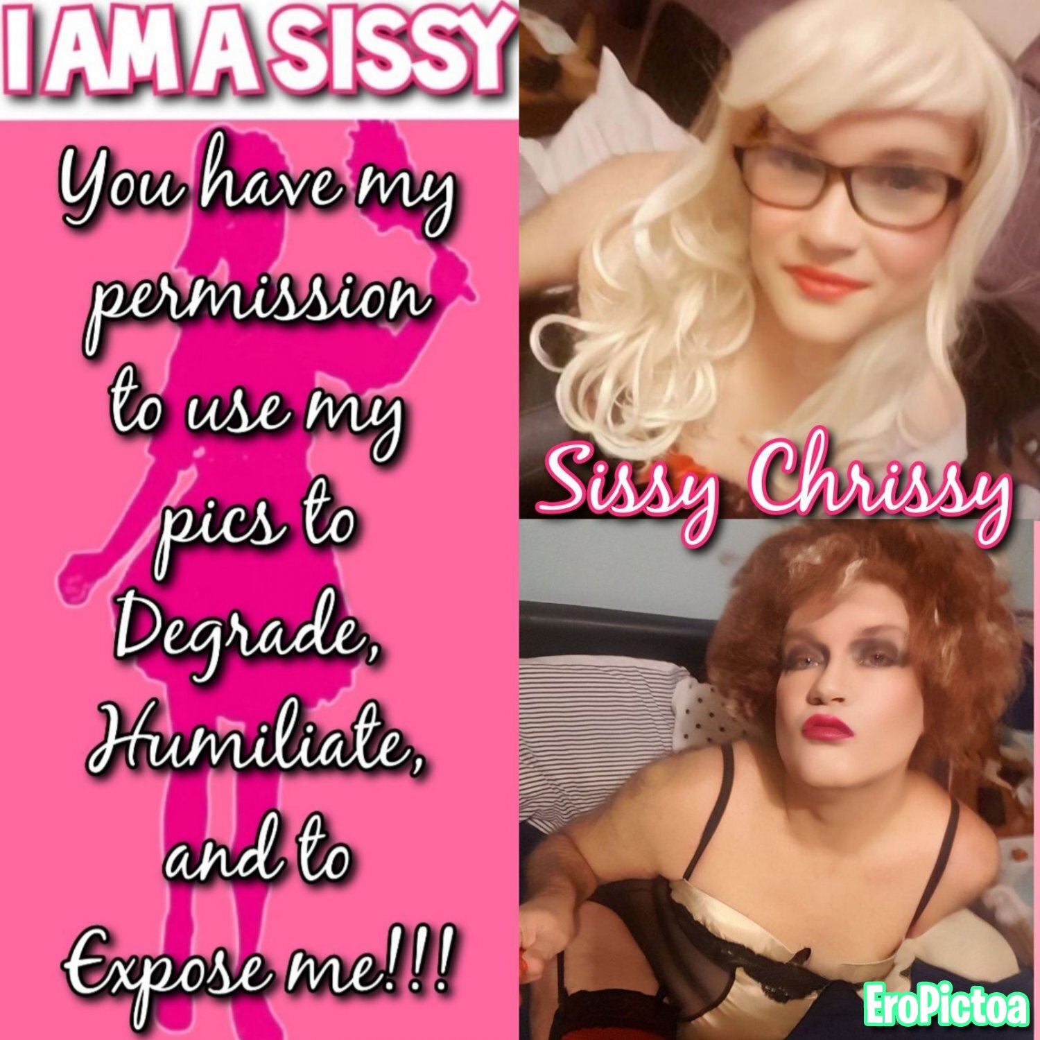 I AM A SISSY -Captions- photo featuring Trap
