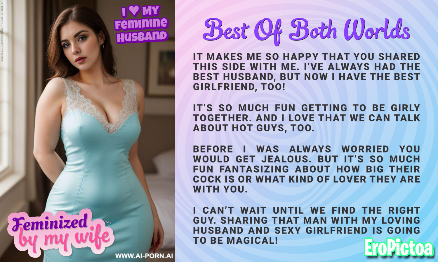Feminization Captions photo featuring feminized - Part 9