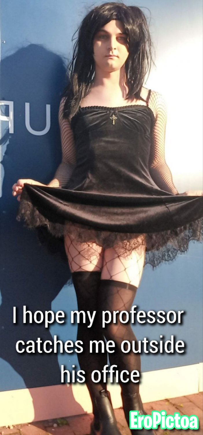 Sissy Aimee captioned photo featuring Crossdresser - Part 76