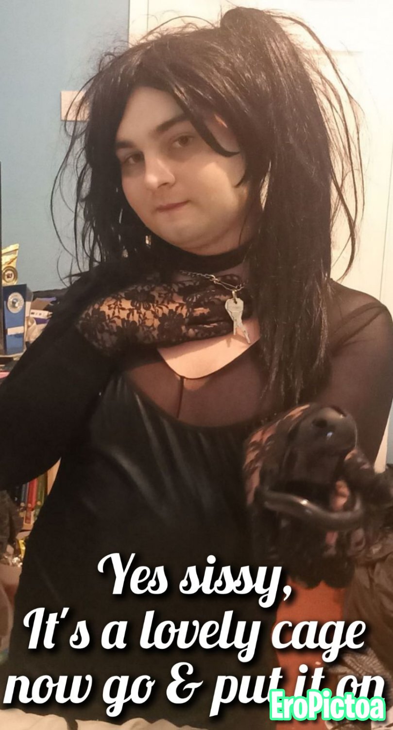 Sissy Aimee captioned photo featuring sissy - Part 82