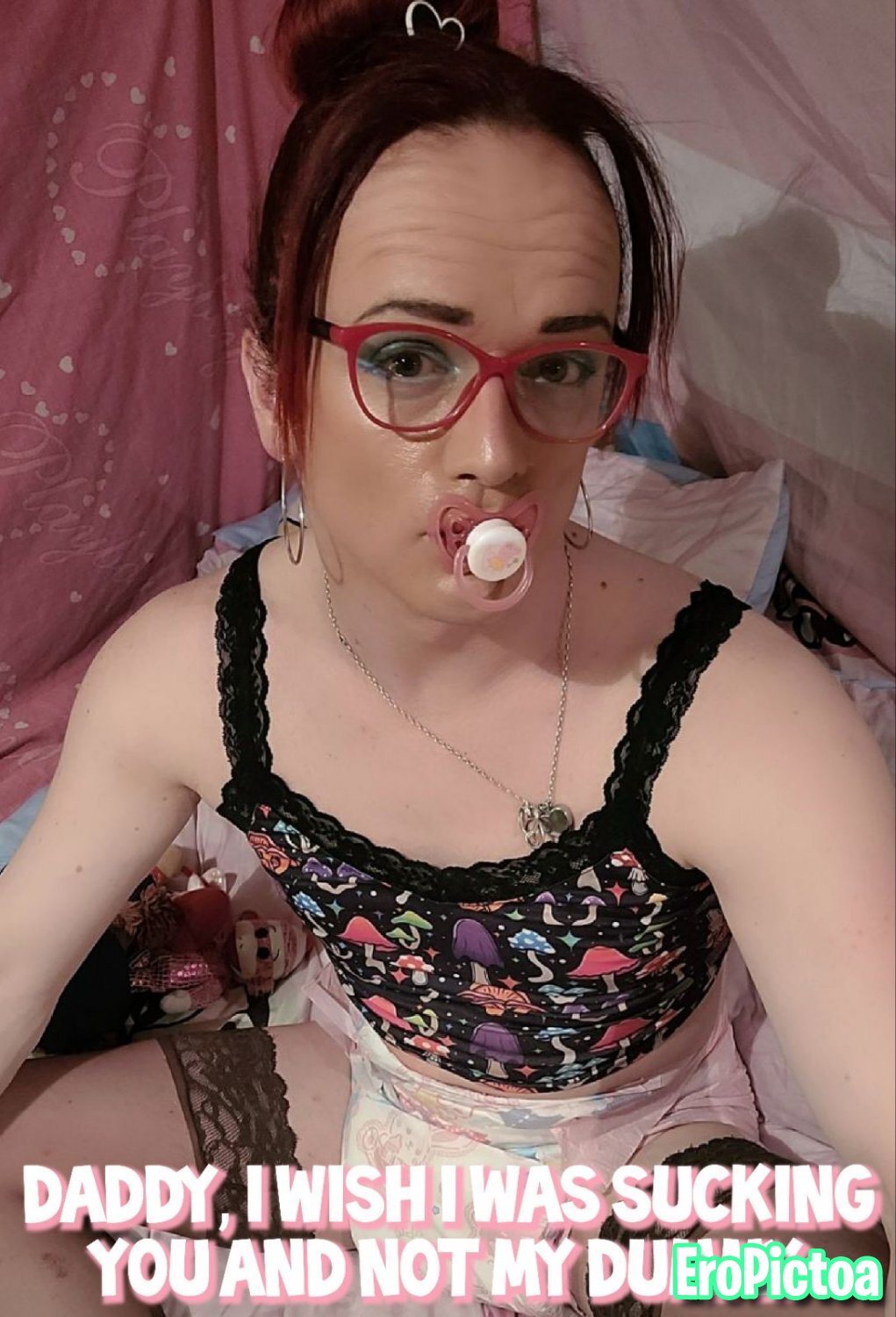 Sissy Caption  M2D ❤️ photo featuring Tgirl