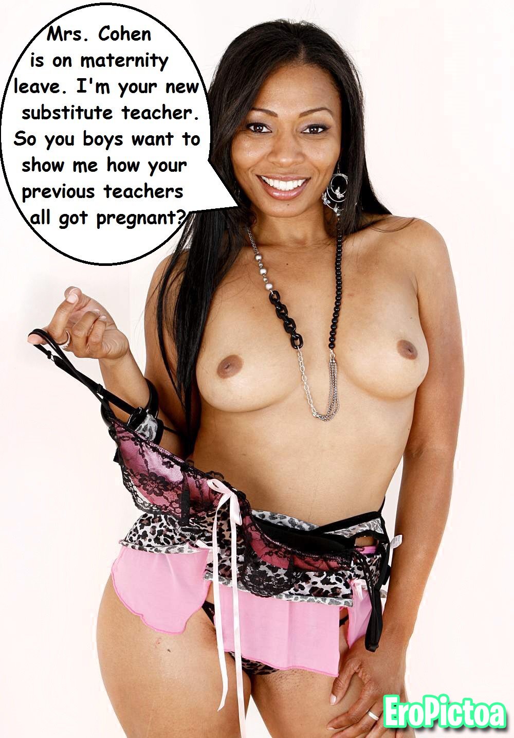 Ebony Captions photo featuring Ebony - Part 62