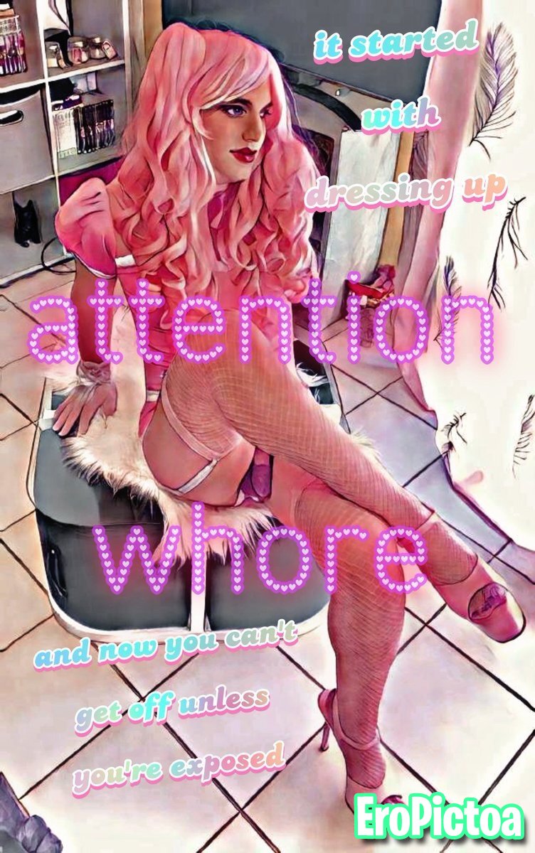 Sissy captions photo featuring heel