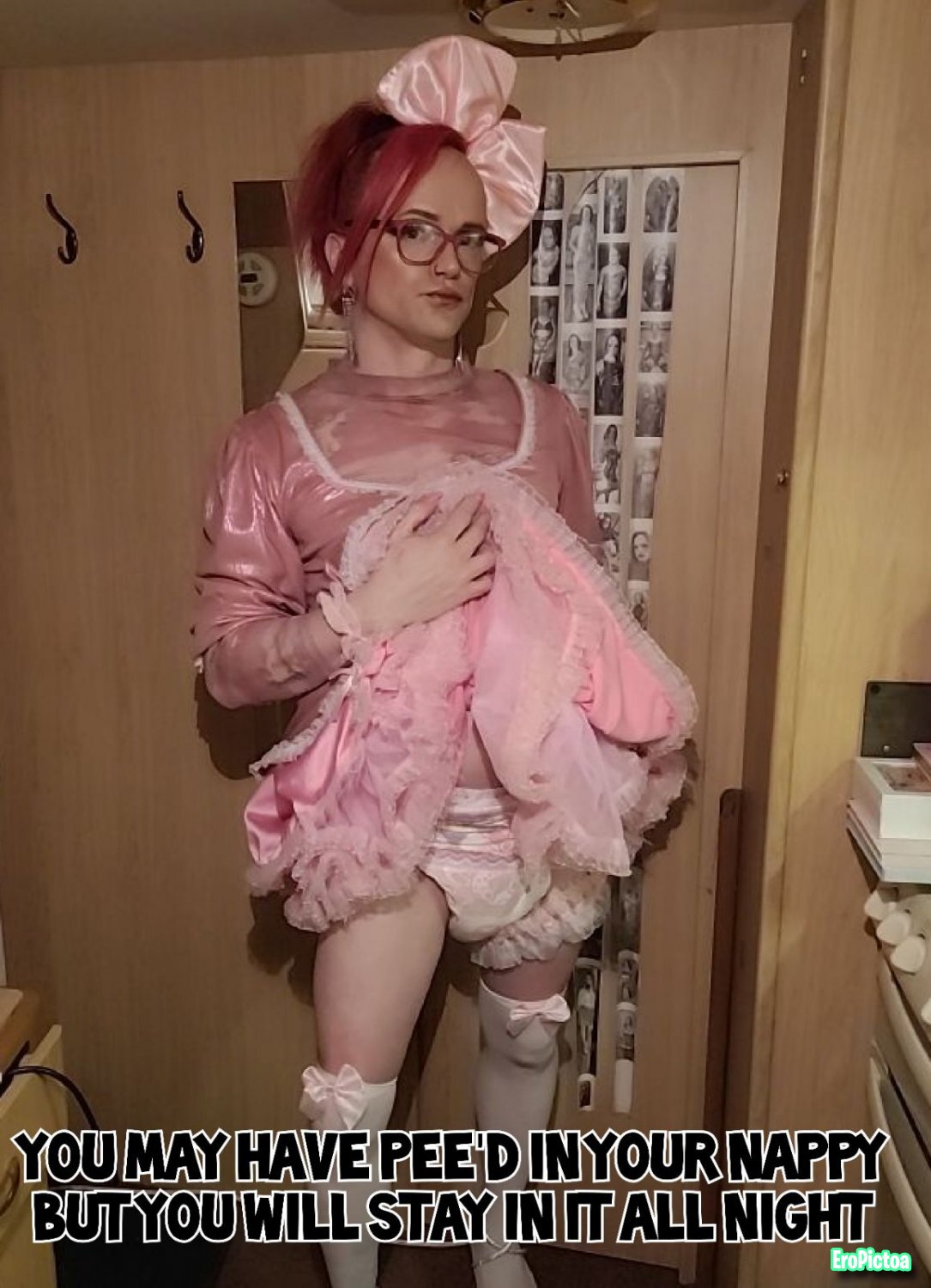 Sissy Caption M3D ❤️ photo featuring Crossdressing
