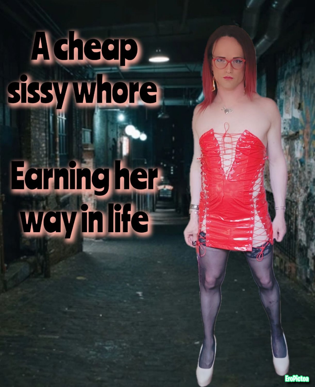 Sissy Caption M3D ❤️ photo featuring Sissies