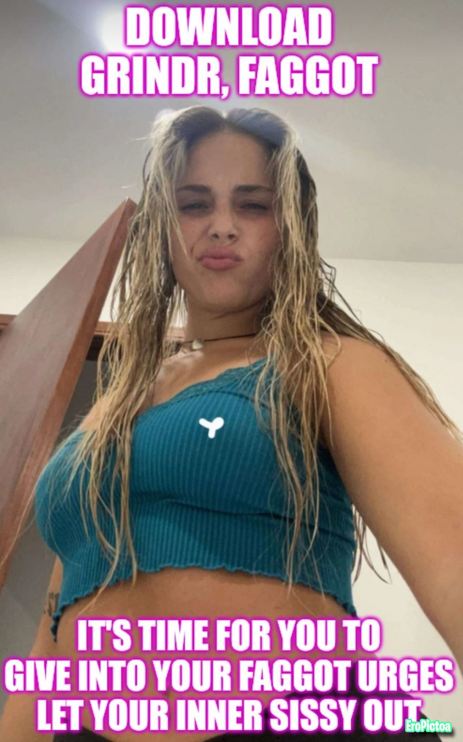 Sissy captions 3 photo featuring Makemebi