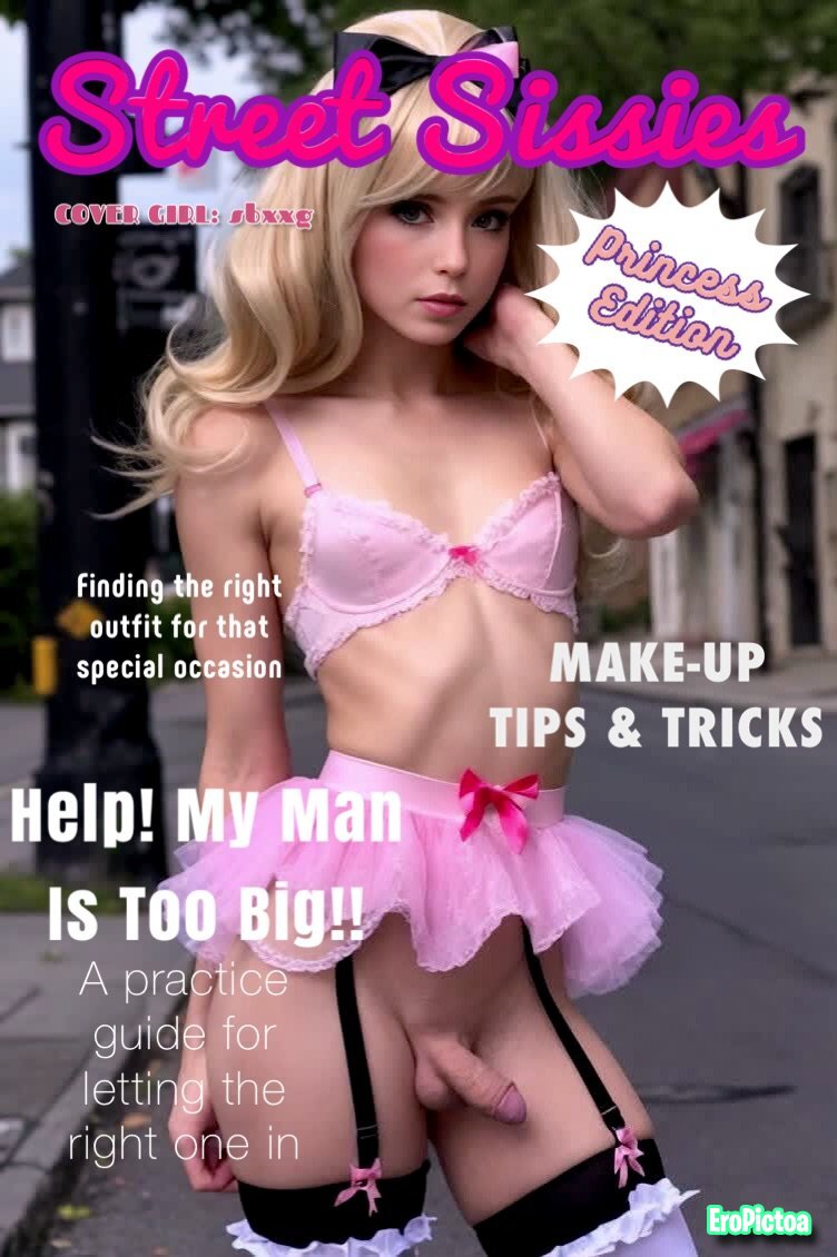 Sissy captions photo featuring chastity caption - Part 54