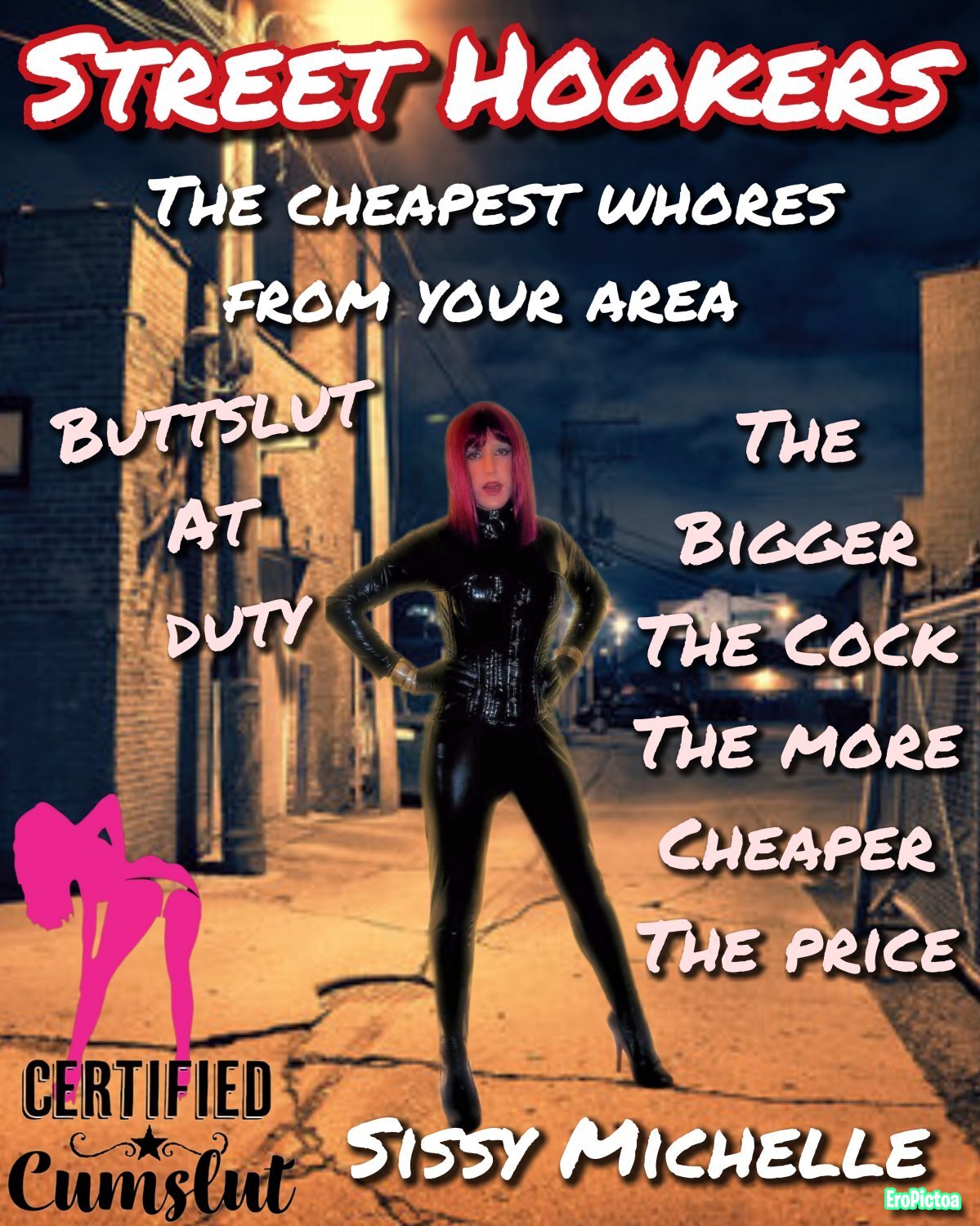 Lil Sissy street hooker caption photo featuring sissyslut - Part 2