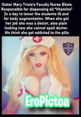 brainless bimbo captions photo featuring slut