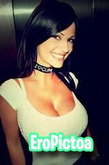 brainless bimbo captions photo featuring fake tits