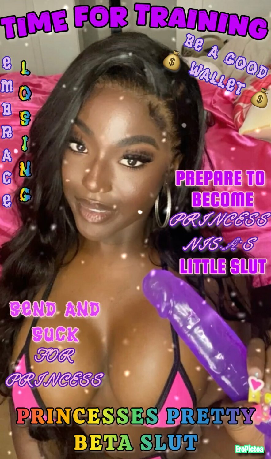 Ebony Queen Nisa captions photo featuring Ebony - Part 8