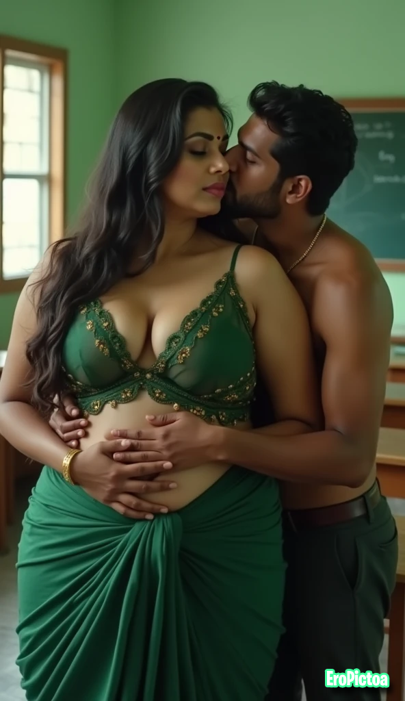 These AI Generated Indian Teachers Are So Damn Hot 🥵🥵🥵🥵🔥🔥🔥🔥 photo featuring Small tits