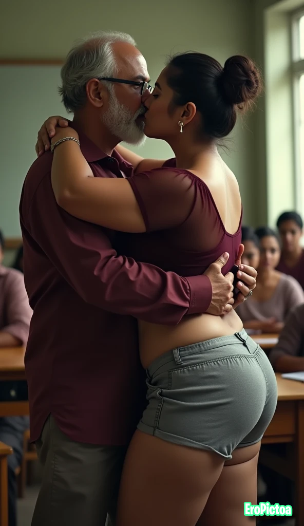 These AI Generated Indian Teachers Are So Damn Hot 🥵🥵🥵🥵🔥🔥🔥🔥 photo featuring Nerdy