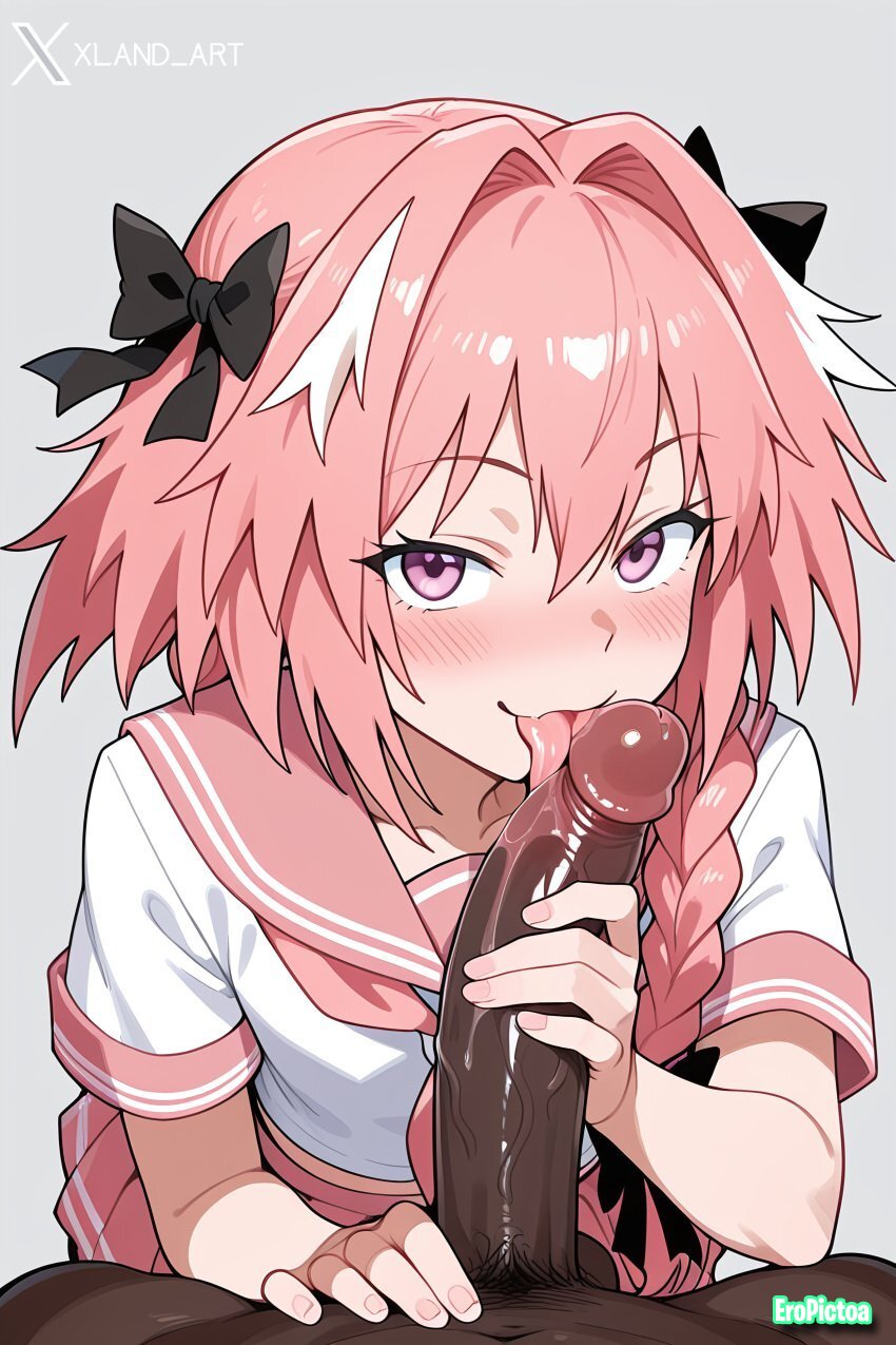 Astolfo gets Blacked (Ai generated) photo featuring bbc - Part 5