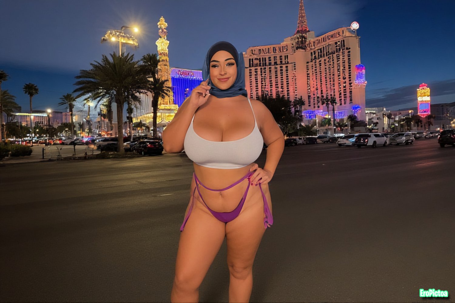 Ai Hijab Whore photo featuring Milf - Part 16
