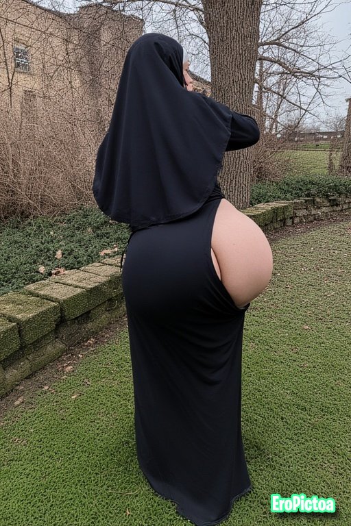 AI: Slutty NUNS photo featuring thong