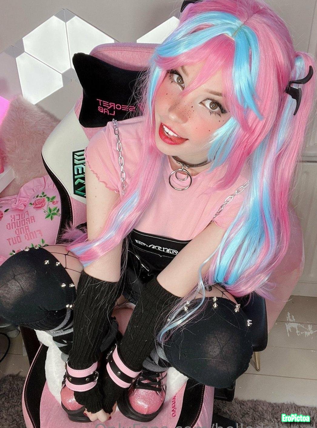 Belle Delphine - photo featuring nipples