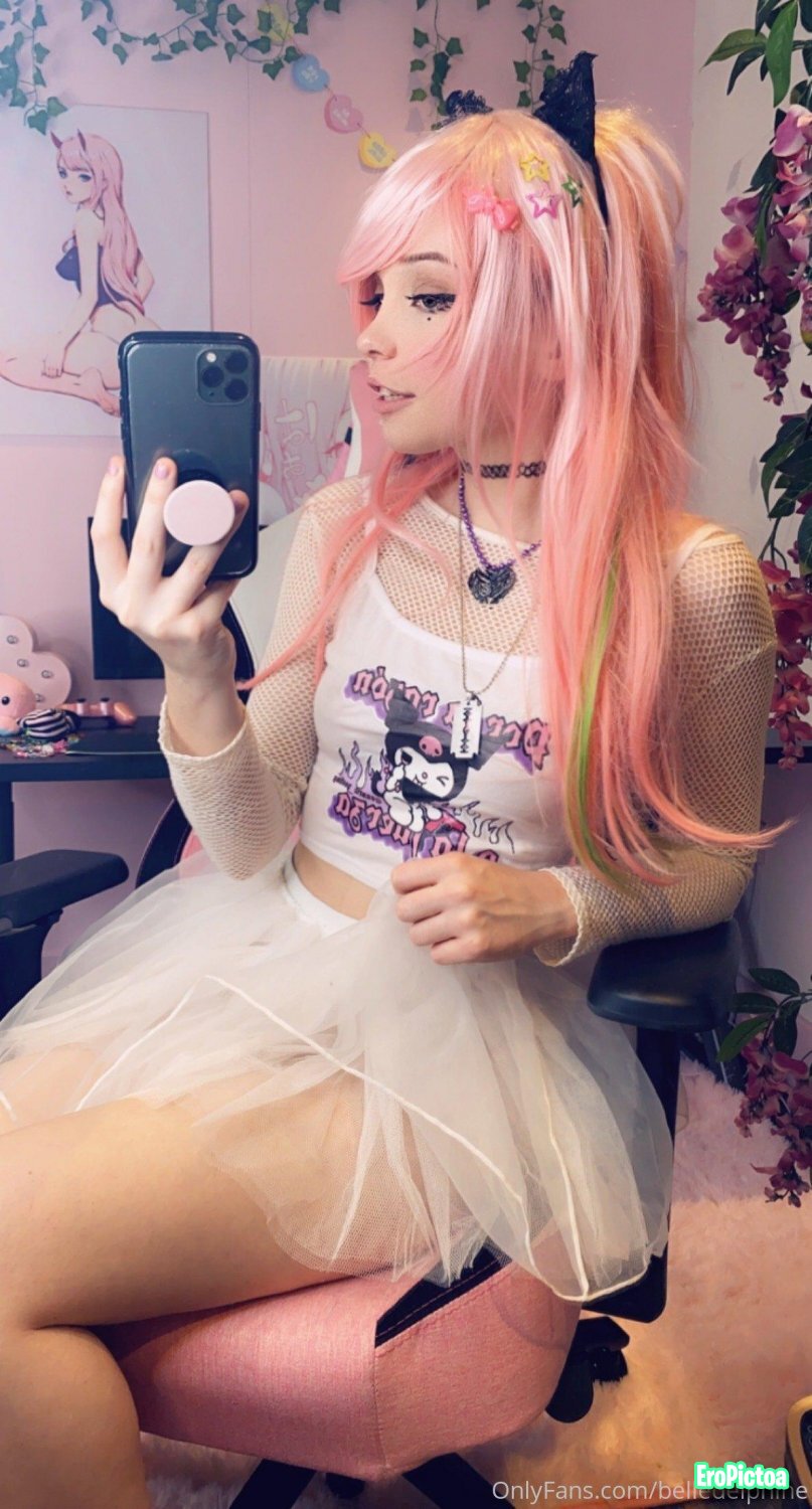 Belle Delphine Nude photo featuring belle delphine ass