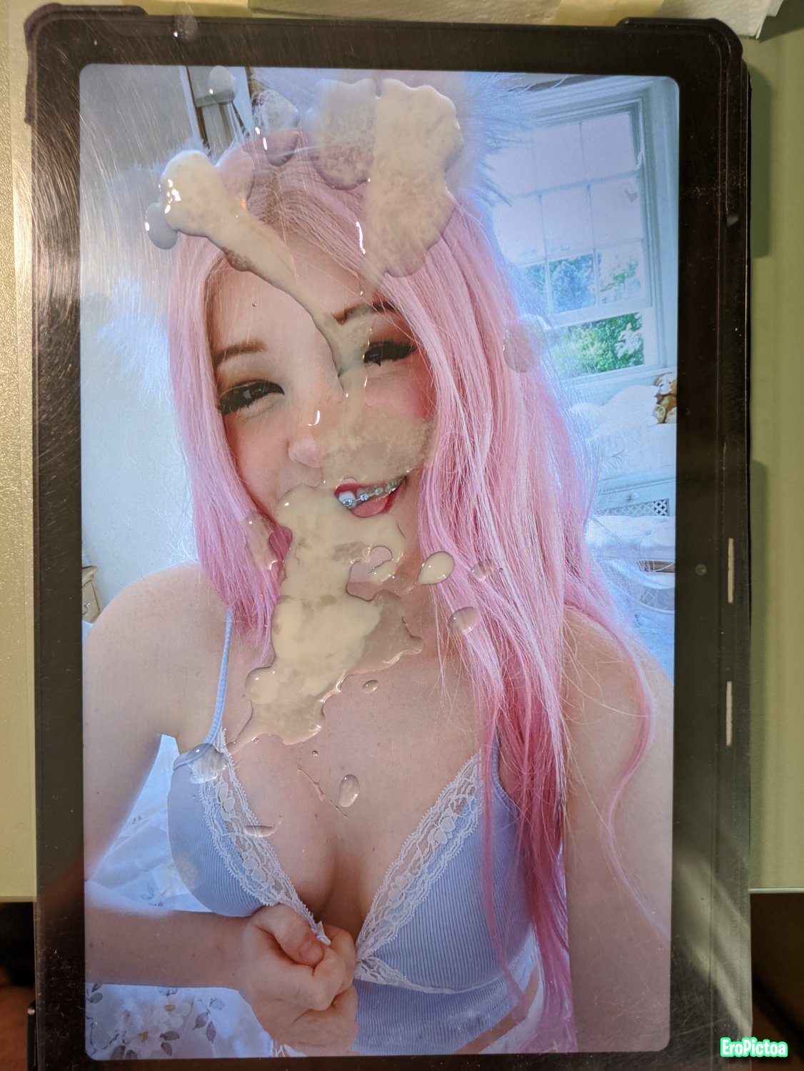 Belle Delphine Cum Tribute photo