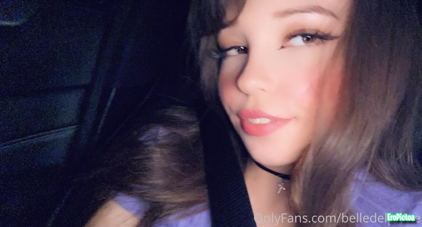 Belle Delphine Back photo featuring belle delphine nude