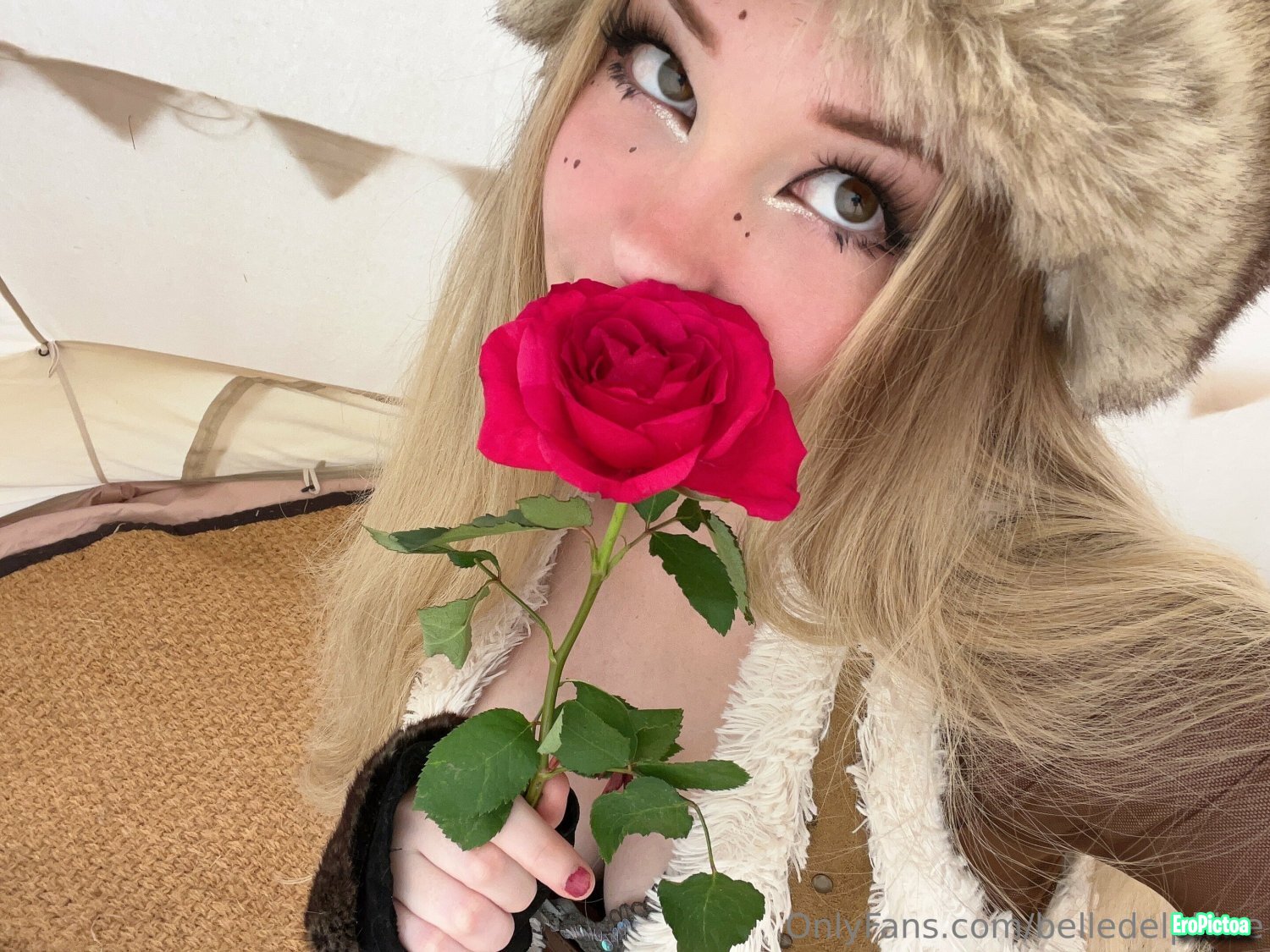 New Belle Delphine photo featuring blowjob - Part 33