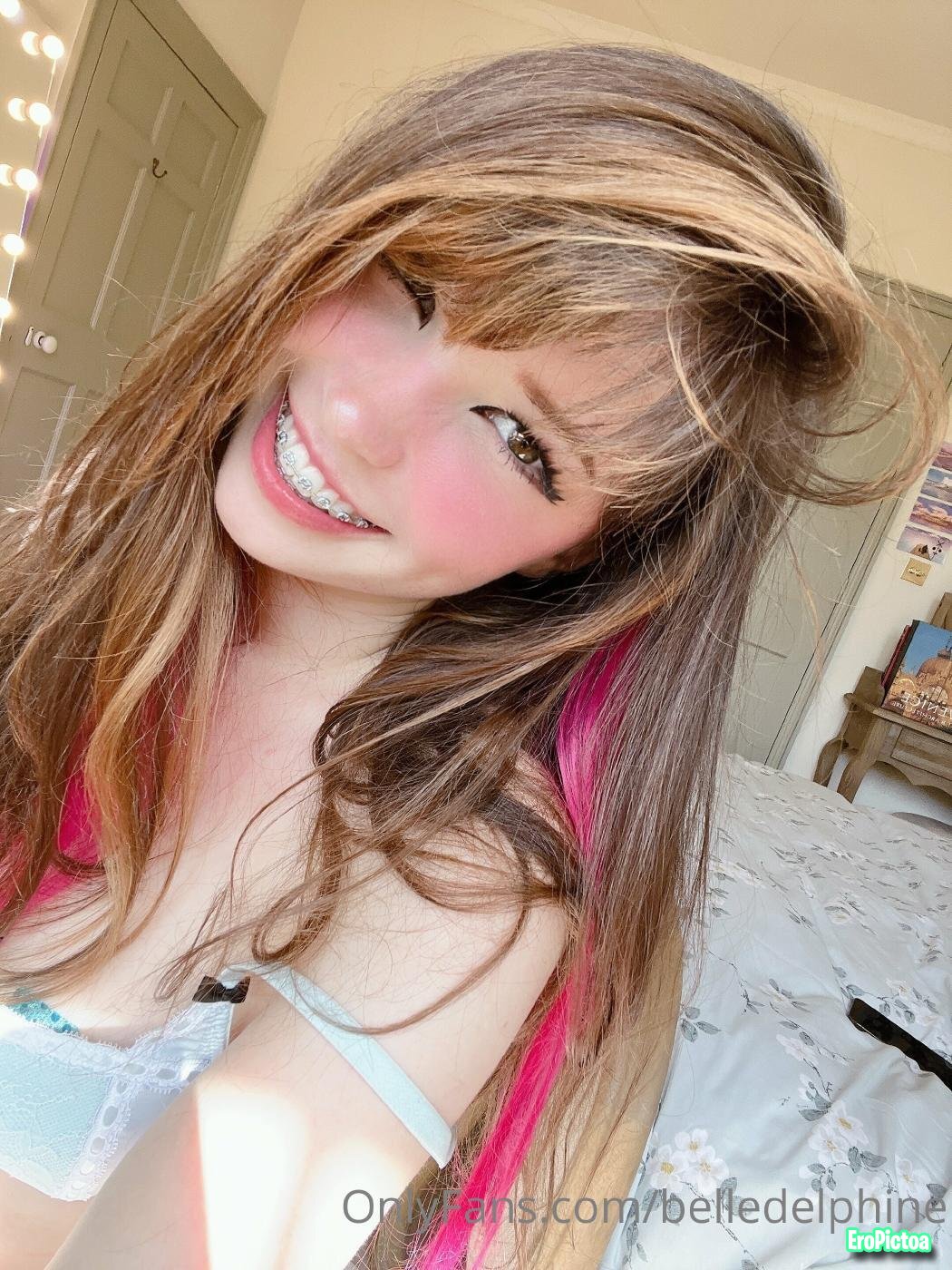 Belle Delphine Nude photo featuring belle delphine